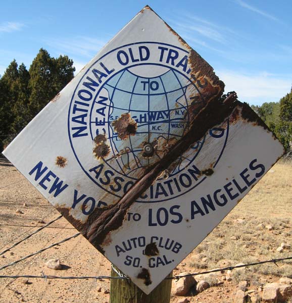 National Old Trails Road Sign